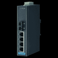 Switch Rail DIN industriel 4 ports Ethernet + 1 FX Fibre Single mode - EKI-2525S-AE - Advantech_1