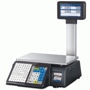 Balance étiqueteuse à colonne poids-prix homologuée pesée 6/15 kg (précision 2/5 g)_1