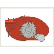 Broyeur polyvalent - broyeur forestier Eurotechnics Agri ROTOGYR RP - 2,49 m - châssis résistant et rotor 6 rangées de couteaux_1