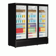 Réfrigérateur vitré Atom Maxi - 1 à 3 portes vitrées - Froid positif - Éclairage LED - Référence : Atom Maxi C3DB_1