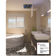 VMC simple flux hygroréglable - Hygrocosy BC Flex - Très basse consommation - Classe B_1