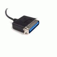 Cble Adaptateur de 3m USB vers 1 Port Parallèle pour Imprimante - Mle Mle_1
