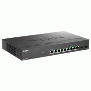 D-Link DMS-1250-10S/E commutateur réseau Géré 2.5G Ethernet (100/1000/2500) Noir_1
