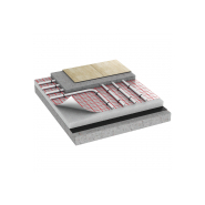 Film quadrillé en polyéthylène ALUFLOOR 110 g/m² - Isolation thermique pour plancher chauffant - Rouleau 50 m² (1m x 50m)_1