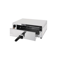 Four à pizza compact - CR912-E - Acier inoxydable, pizzas jusqu'à 30,5 cm_1