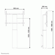 Neomounts PLASMA-W2250BLACK Socle pour écran 42-100