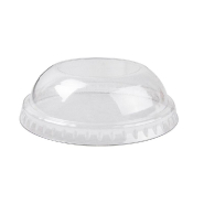Couvercle dôme transparent PET pour pot à glace 120ml Ø7,7cm - par 2000_1