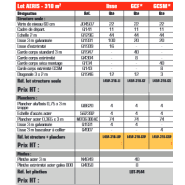 Échafaudage AERIS - LOT 310 m2 - Classe 4 : 300 kg/m2 - Hauteur 10 m - Longueur 31 m - Ø 45 mm galvanisé_1