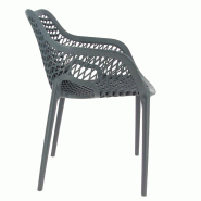 Fauteuil de restaurant exterieur Air - GRIS_1
