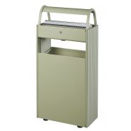 Réf. 56447 Kopa - Cendrier corbeille sur pied 12L/60L - Rossignol - Gris ciment_1