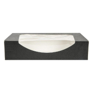 Boite usage froid av/ fenêtre The Pack nano micro noir 19,7x12x4,5cm - par 400_1