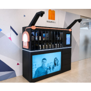 Casier de location intelligent pour équipements électroniques et informatiques - service 24h/24 et 7j/7 avec portes transparentes_1