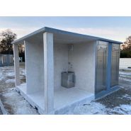 Cabine d'aires d'accueil des gens du voyage  - sur mesure et disponible en version PMR_1