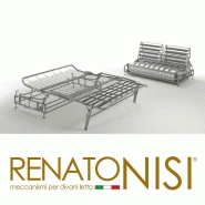 Canapé convertible express Midnight - 120 cm - Matelas 16 cm - NEO bleu cobalt_1