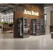 Appareil de distribution automatique de surgelés avec éclairage LED intégré