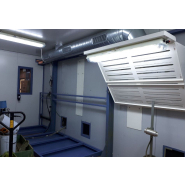 Laboratoire de préparation de peinture ventilé sur mesure - MCI - Ergonomique et conforme aux normes_1