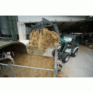 Mini-chargeuse Kramer KL12.5 - 1,6t - 4 roues directrices - Compacte et polyvalente_1