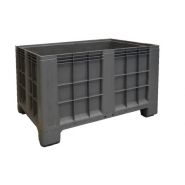 Caisse-palette monobloc ajourée - 120 x 80 cm - Hauteur 76 cm - 470 litres - Usage alimentaire et empilable_1