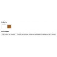 Clôture PVC CL 58 D - Type 58 D - CG Pro - Traverses haute et basse 92 x 51 mm - Barreaudage vertical et sur-mesure_1