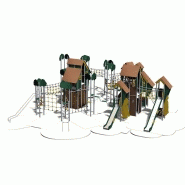 Structure de jeux terra accrobatique 6 tours - te62101i - pour enfants 7+ ans_1