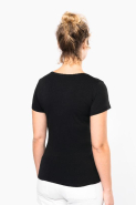 T-shirt manches courtes femme - Réf: K360 - Kariban - 95% coton, 5% élasthanne_1