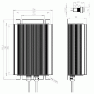 Chargeur de batterie SPE HF2-UI-PFC small 24V 25A - Plomb Gel_1