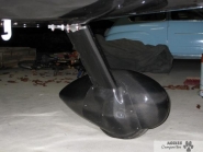 Nynjakcdrjh - kit carénages de roue avec jambe de train et hauban pour ulm nynja_1