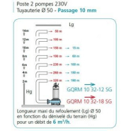 Poste de relevage 2 pompes sur pied d'assise - 304276_1