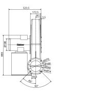 Ventilateur radial Atex RD 8 - Elektror - jusqu'à 90 m³/min et 6.800 Pa - zones 1, 2 et 22_1