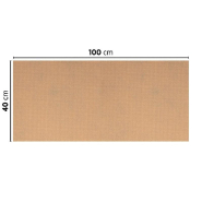Tête-à-tête pliée en V intissé sable 40x100cm - par 400_1