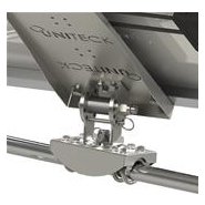 Support nautisme spécial balcon - panneau solaire rigide 100/110W - UNIFIX 100.1 WB - inox 316L anticorrosion_1