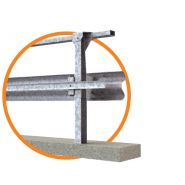 H2-W5 PAB CE 2 Ondes - Glissière de Sécurité pour Bordure de Pont - Marcegaglia Buildtech - Barrières Terre-Plein Central_1