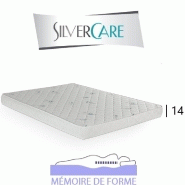Matelas à mémoire de forme SOTTO Silvercare - Épaisseur 14 cm - 50Kg/m3 - Compatible canapé express 120 cm_1