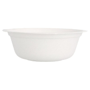 Saladier bagasse blanche 350cc Ø13,5x4,6cm - par 900_1