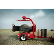 Enrubanneuse Kverneland 7850 avec chargement autonome