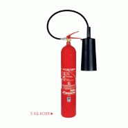 Modèle d'extincteur au dioxyde de carbone avec capacité 2kg et 5kg