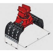 Grappins de sélection SPS - pince de tri - multi-fonctions pour démolition et recyclage - 1.5 à 33t_1