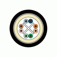 METZ CONNECT Cordon de brassage 6kV Flex500 Outdoor, noir, 10 m_1