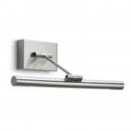 Applique de tableau TABEL - LED 6W - coloris argenté en métal - largeur 366 mm - inclinable_1