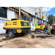 ATLAS COPCO xas 35 compresseur 9bar sur remorque (net de tva)_1