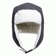 Bonnet Doublé Sherpa Coupe-Vent - Noir / Taille unique_1