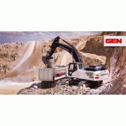 Pelleteuse 39,2t - Hidromek HMK 370 LC HD - Performante et Faible Consommation_1