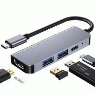 VALUE Station d'accueil USB type C, HDMI 4K, 2x USB type A + type C PD (Power Delivery)_1