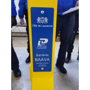 Barrière anti attaque de véhicule pour sécurisation d'événements publics et privés