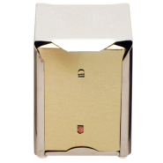 Distributeur 250 serviettes Mini servis inox 11x9x13,5cm - par 12_1