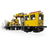 Draisine de maintenance caténaire - AIR DRAGON - VMT/VMB_1