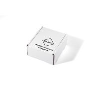 Kit Fefco H88 UN 3373 - Boîte en carton blanc DDEE avec impression standard noire, volume utile 2,4 L_1