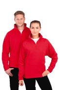 Micropolaire col zippé - Réf: R112X - polyester anti-boulochage, coupe sport confortable - marque Result_1