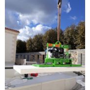 Palonnier à ventouse pour pose de dalles en pierre ou béton - Capacité jusqu'à 3500 kg - En vente ou location_1