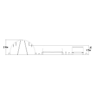 Parcours sportif pour enfants NRG Mont Blanc - Réf 8079912 - HAGS - Vert - Scellement béton_1